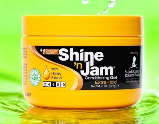 Ampro Shine'n Jam Conditioning Gel Extra Hold 227g Ampro Shine'n Jam