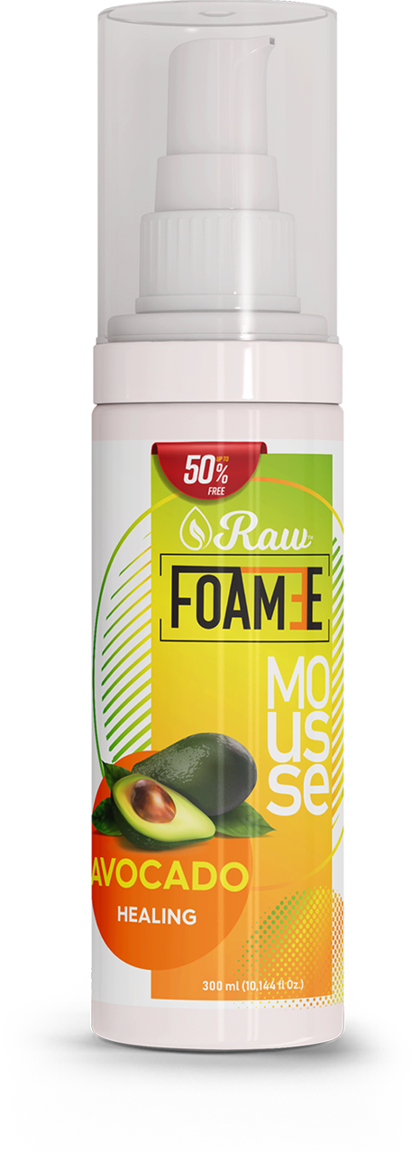 Raw Foamee Avocado Healing Mousse 300ml Raw Foamee