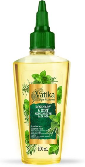 Dabur Vatika Afro Naturals Rosemary Mint Hair Oil 100ml Dabur