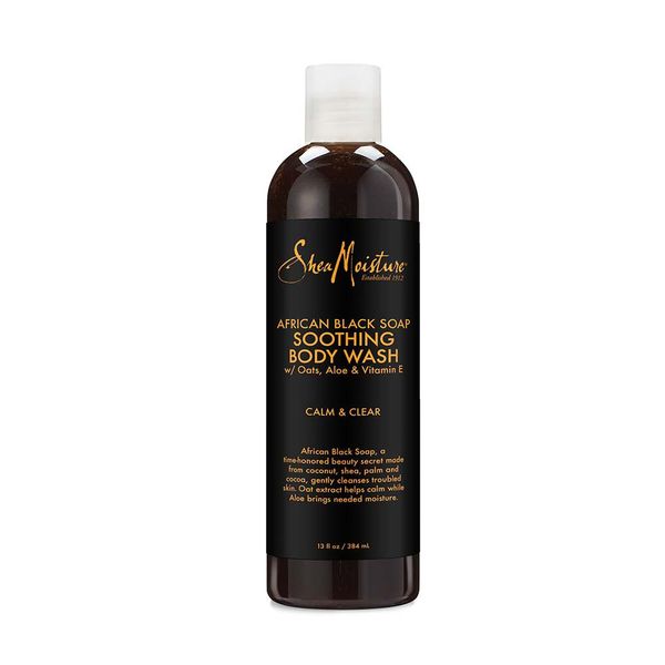 Shea Moisture African Black Soap Soothing Body Wash 384ml Shea Moisture