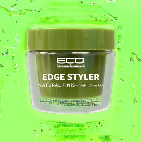 Eco Style Natural Finish Olive Oil Edge Styler 89ml Creme of Nature Pure Honey