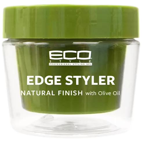 Eco Style Natural Finish Olive Oil Edge Styler 89ml Creme of Nature Pure Honey