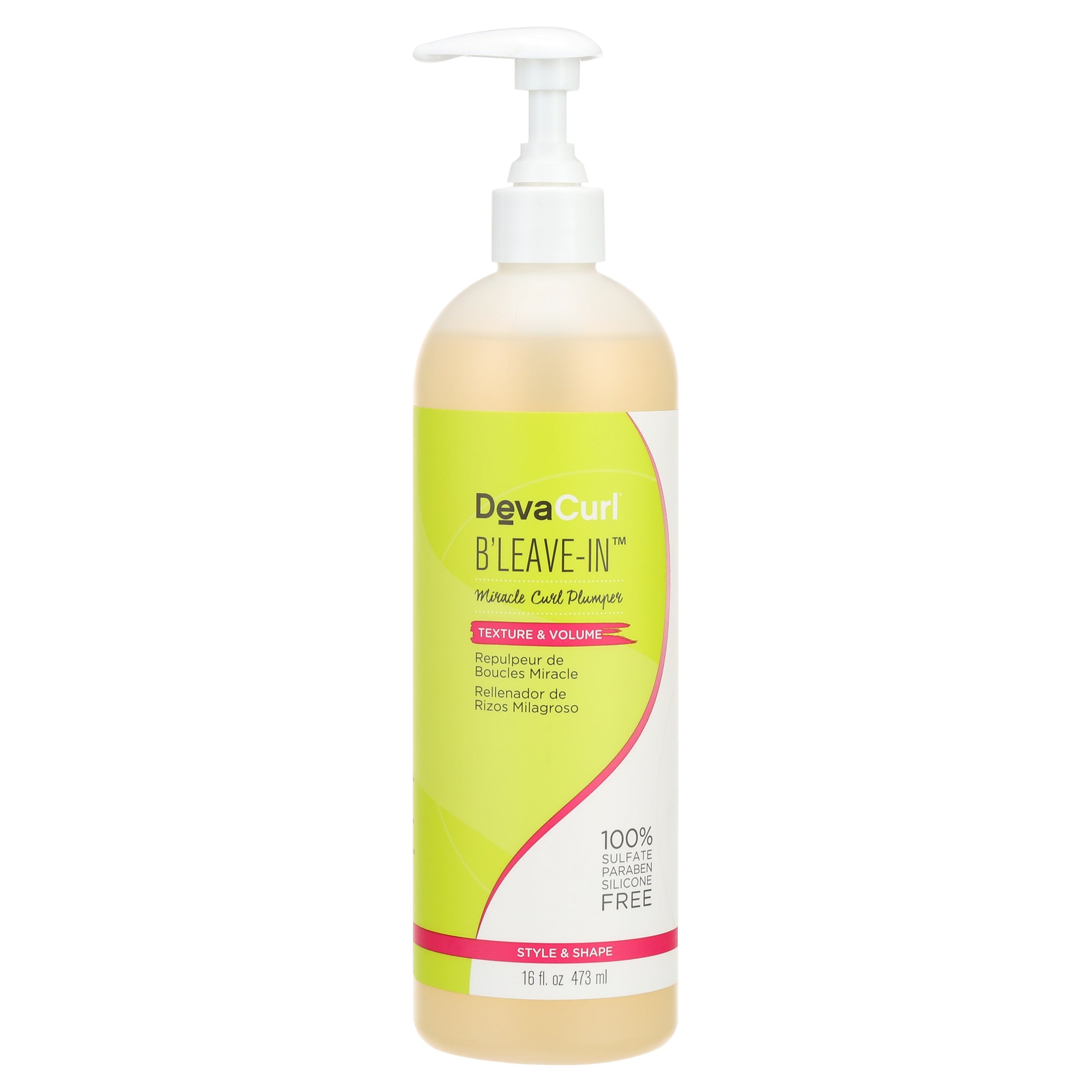 DevaCurl B'Leave-in Miracle Curl Plumper 473ml DevaCurl