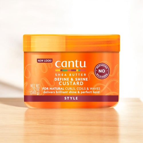 Cantu Shea Butter Natural Define & Shine Custard 340g Cantu