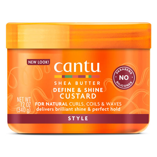 Cantu Shea Butter Natural Define & Shine Custard 340g Cantu