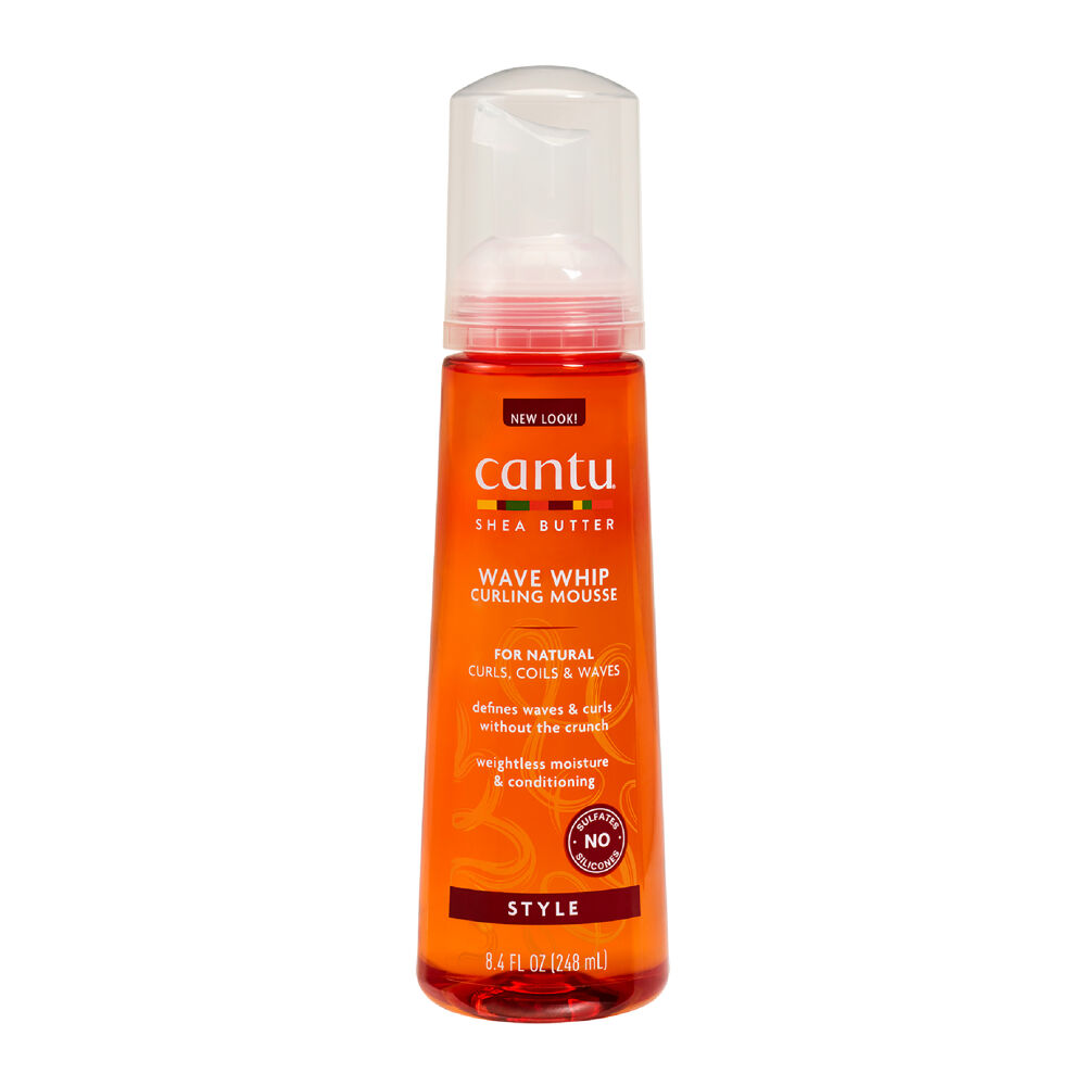 Cantu Shea Butter Natural Hair Wave Whip Curling Mousse 248ml Cantu