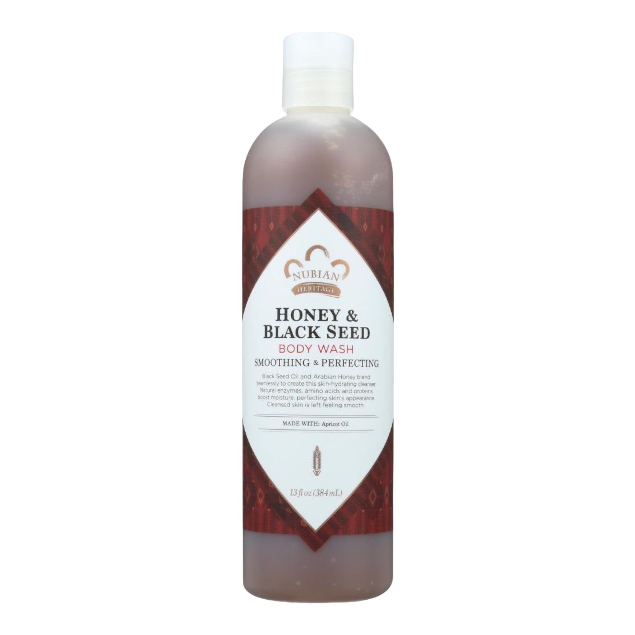 Nubian Heritage Honey & Black Seed Body Wash 384ml Nubian Heritage