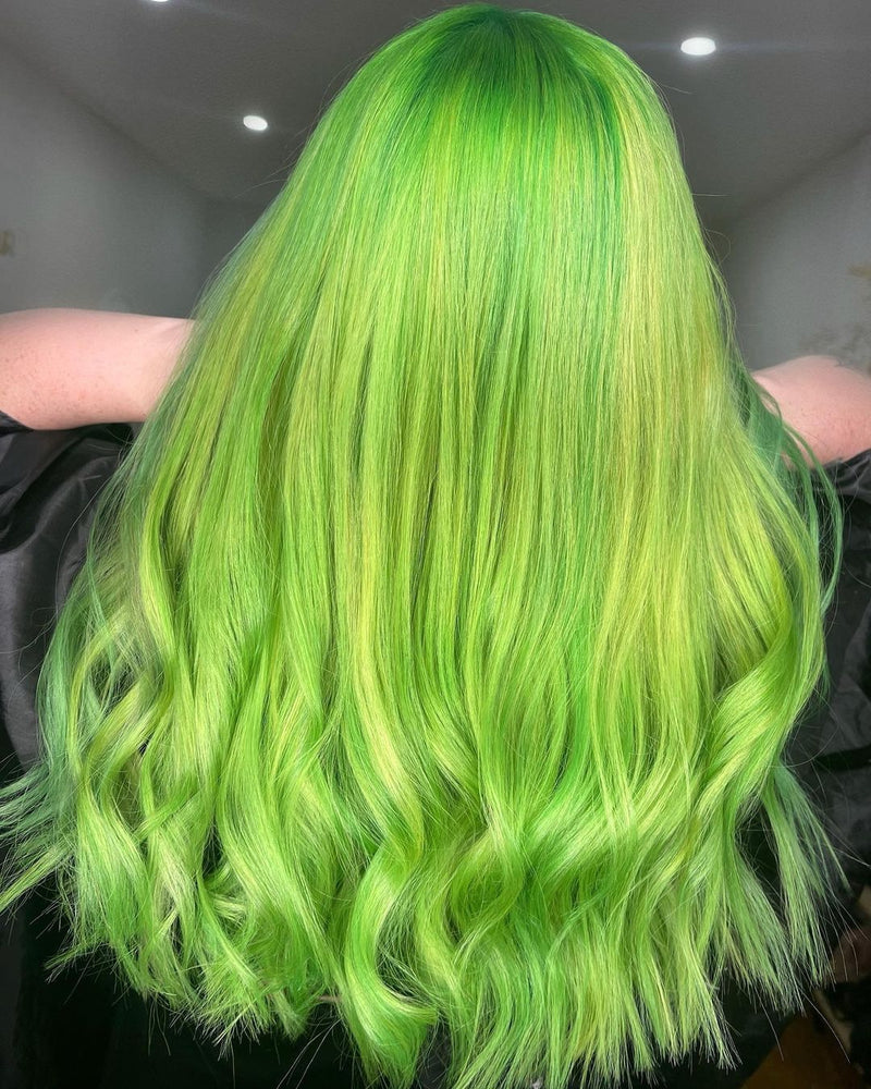 Crazy Color Semi Permanent Hair Dye Cream 53 Emerald Green 100ml Crazy Color