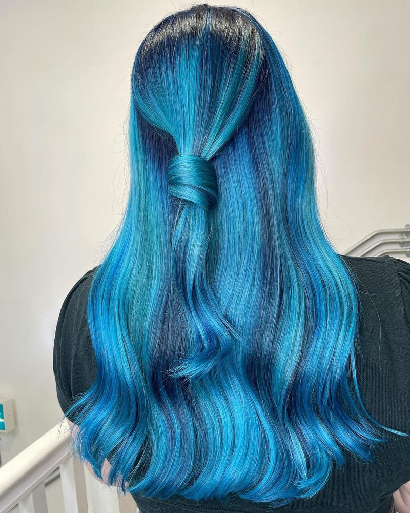 Crazy Color Semi Permanent Hair Dye Cream 44 Capri Blue 100ml Crazy Color
