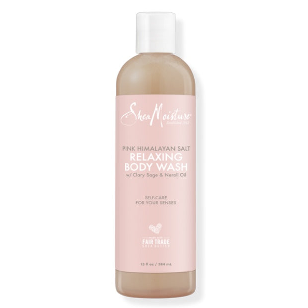 Shea Moisture Pink Himalayan Salt Relaxing Body Wash 384ml Shea Moisture