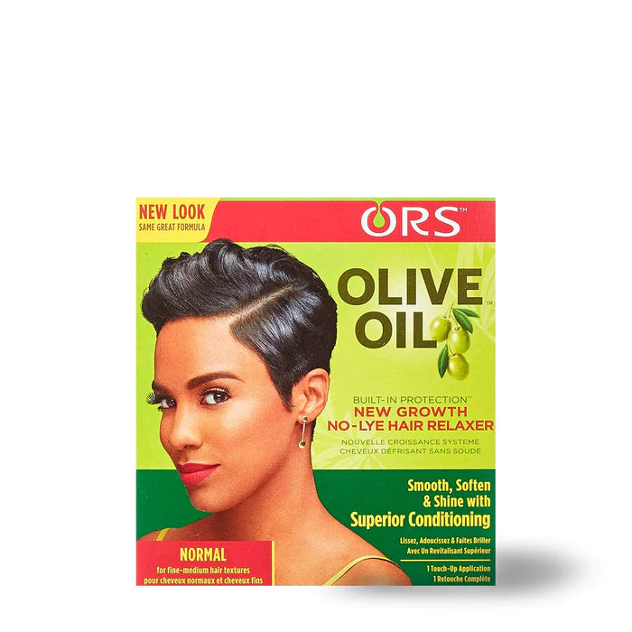 ORS Olive Oil Built-In Protection New Growth No-Lye Hair Relaxer - Normal Strength ORS