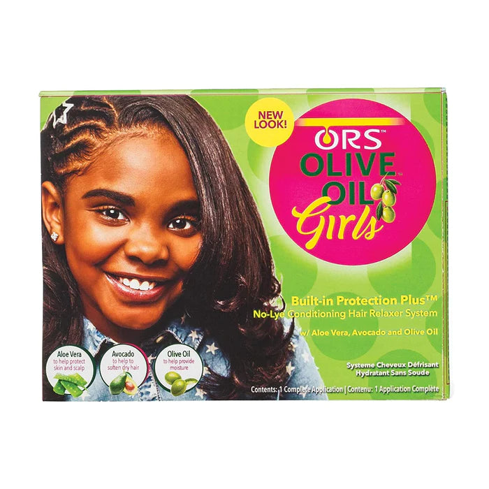 ORS Olive Oil Girls No-Lye Conditioning Hair Relaxer System ORS