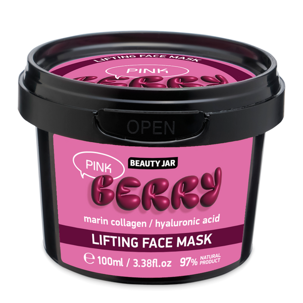 Beauty Jar Pink Berry Lifting Face Mask 100g Beauty Jar