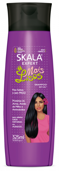 Skala #Mais Lisos Straighter Shampoo 325ml Skala