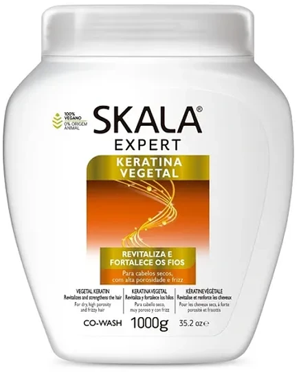 Skala Expert Bomba Keratina Vegetal Hair Conditioning Treatment Co Wash 1kg Salon Line