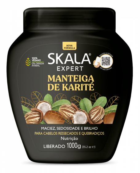 Skala Expert Manteiga de Karite Shea Butter Hair Conditioning Treatment 1kg Skala