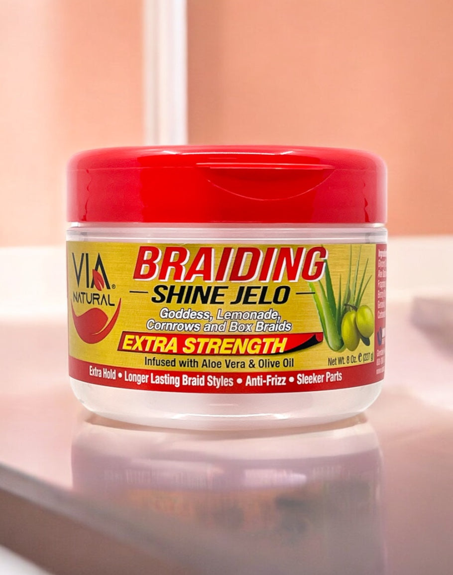 VIA Natural Braiding Shine Extra Strength Jelo 227g Via Natural