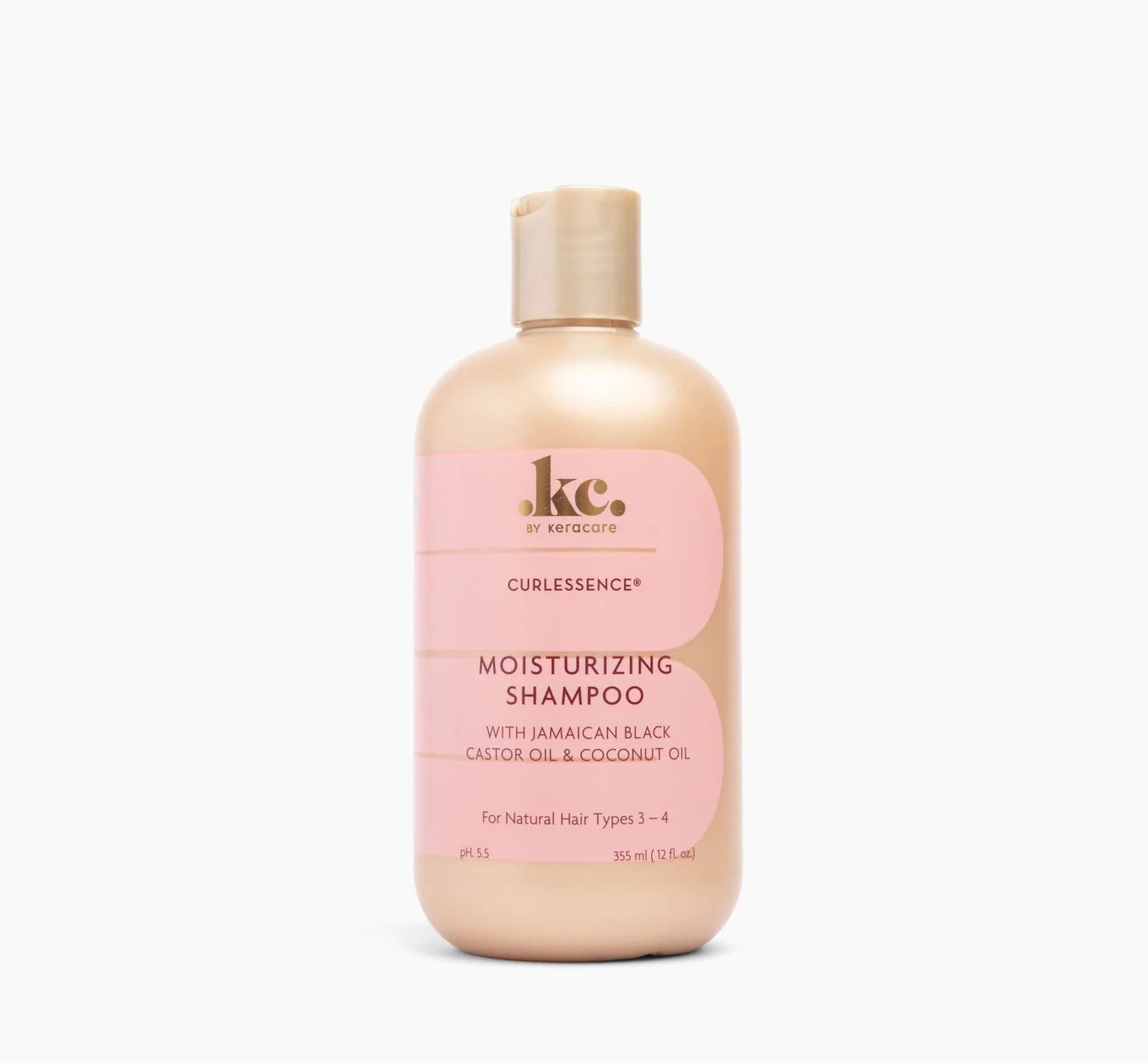 KeraCare Curlessence Moisturizing Shampoo 355ml 12oz w/ Coconut Oil KeraCare