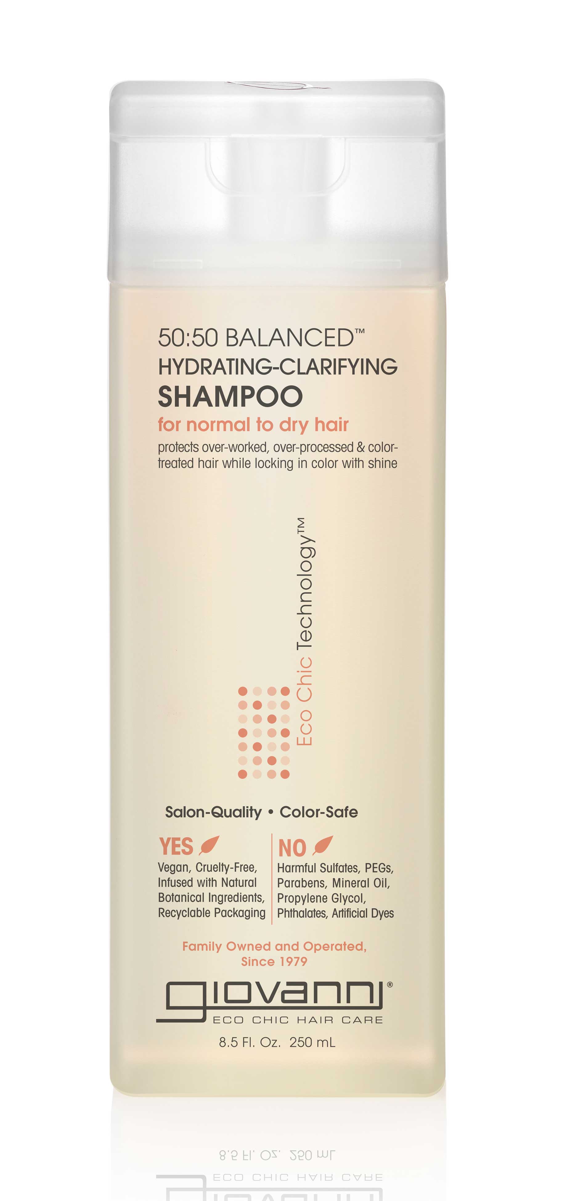 Giovanni 50:50 BALANCED™ HYDRATING-CLARIFYING SHAMPOO 250ml Giovanni