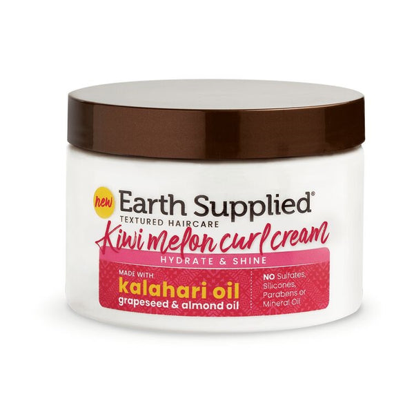 Earth Supplied Hydrate & Shine Kiwi Melon Curl Cream 340g Earth Supplied