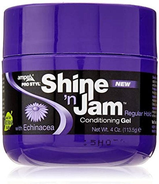 Ampro Shine'n Jam Conditioning Gel Regular Hold 113g Ampro Shine'n Jam