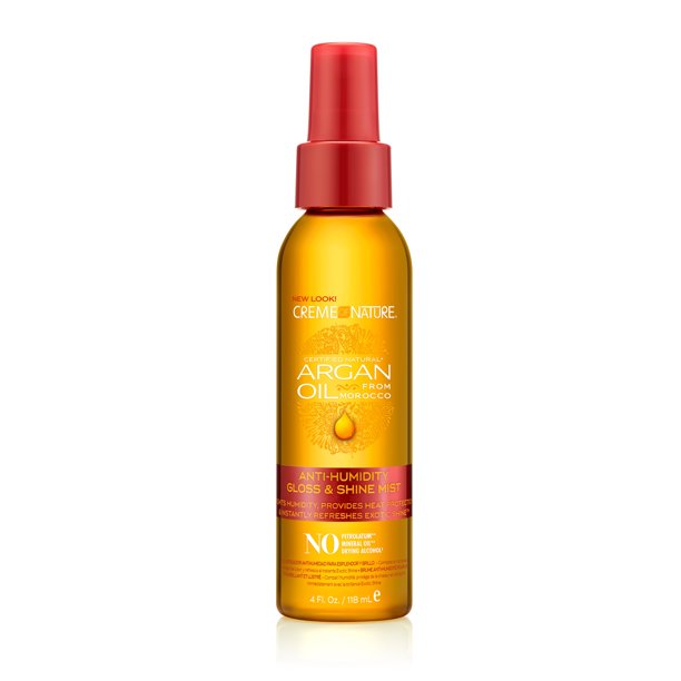 Creme of Nature Argan Oil Anti-Humidity Gloss & Shine Mist 118ml Creme of Nature Argan Oil