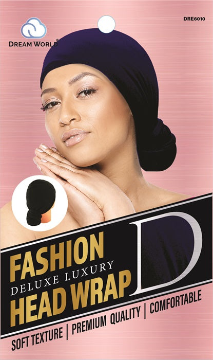Dream World Fashion Deluxe Luxury Head Wrap Assorted DRE6010 Dream World
