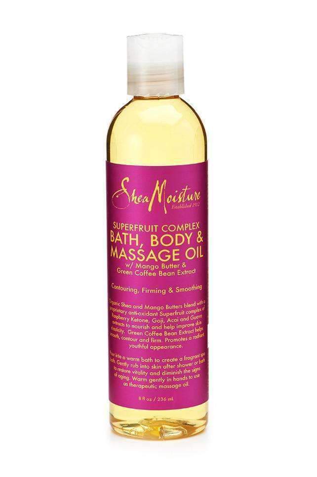 Shea Moisture SuperFruit Complex Bath, Body & Massage Oil 236ml Shea Moisture