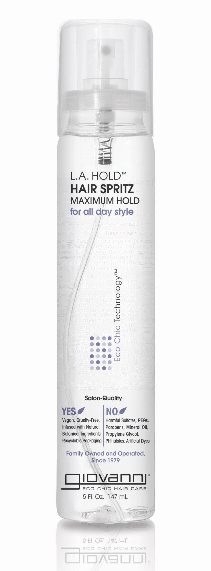 Giovanni L.A. HOLD™ HAIR SPRITZ 147ml Giovanni