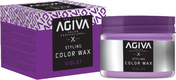 Agiva Hair Styling Color Wax Violet 120ml Agiva