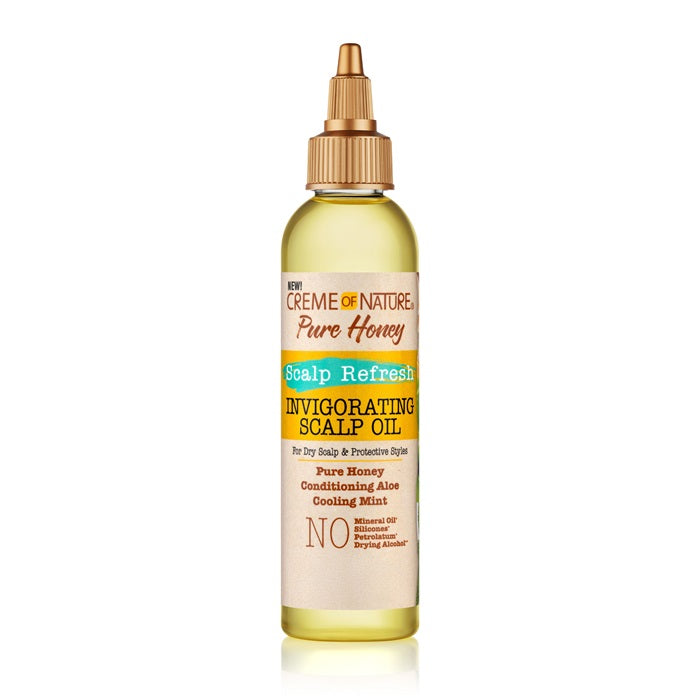 Creme of Nature Pure Honey Scalp Refresh Invigorating Oil 118ml Creme of Nature Pure Honey