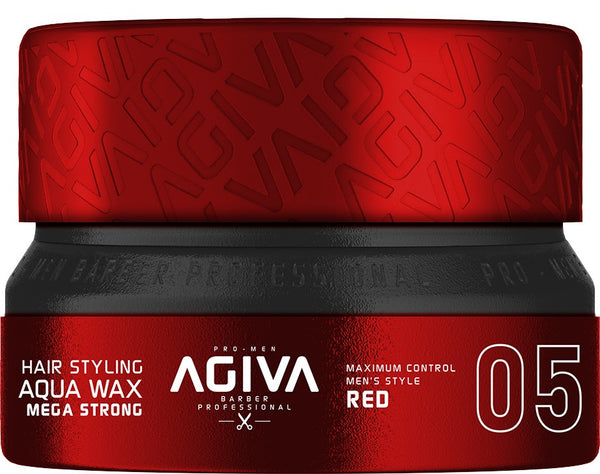 Agiva Hair Styling Aqua Wax Mega Strong Red 05 155ml Agiva