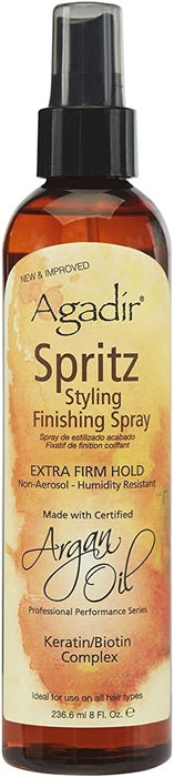 Agadir Argan Oil Extra Firm Hold Spritz Styling Finishing Spray 236,6ml Agadir