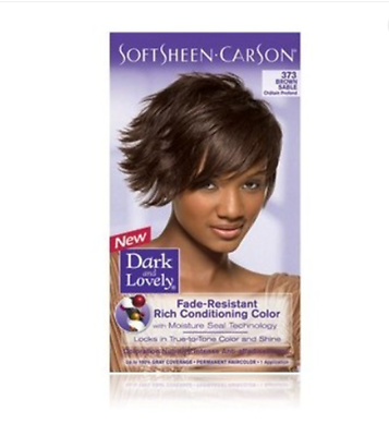 Dark and Lovely Fade-Resistant Hair Color 373 Brown Sable  - Haarfarbe Dark and Lovely