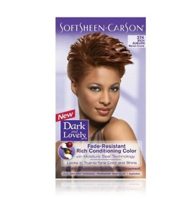 Dark and Lovely Fade-Resistant Hair Color 374 Rich Auburn  - Haarfarbe Dark and Lovely