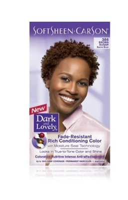 Dark and Lovely Fade-Resistant Hair Color 386 Brown Sugar  - Haarfarbe Dark and Lovely