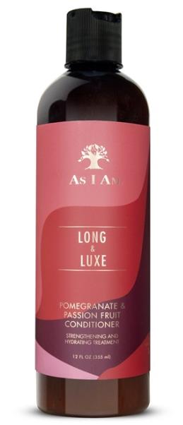 As I Am Long & Luxe Pomegranate & Passion Fruit Conditioner 12oz 355ml As I Am