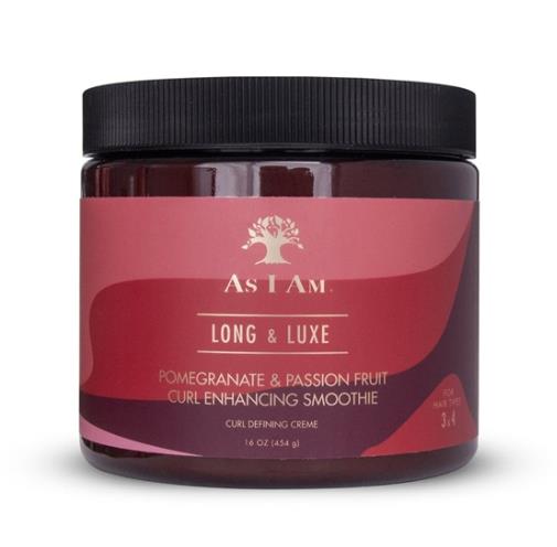 As I Am Long Luxe Pomegranate & Passion Fruit Curl Enhancing Smoothie 454g As I Am