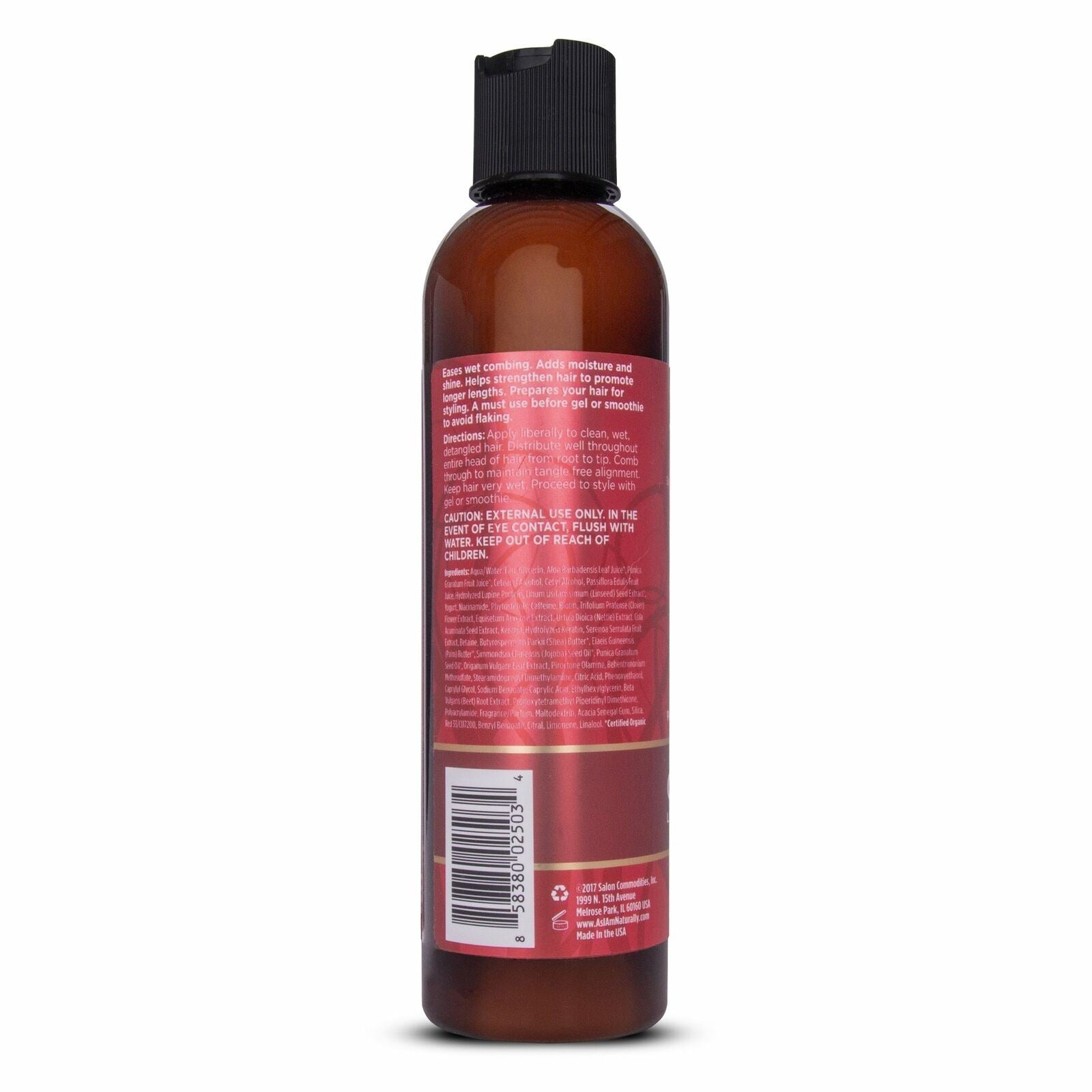 As I Am Long Luxe Pomegranate Passion Fruit GroYogurt Leave In Conditioner 237ml As I Am