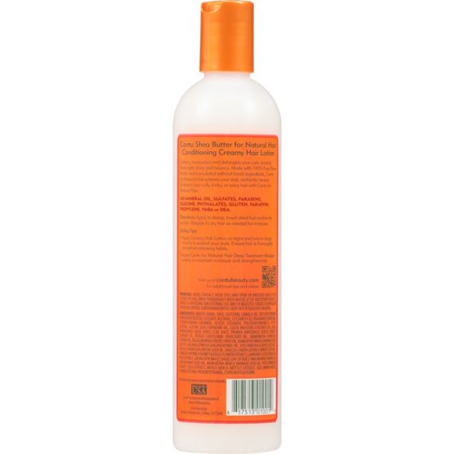 Cantu Natural Condition Creamy Hair Lotion 355ml 12oz Cantu