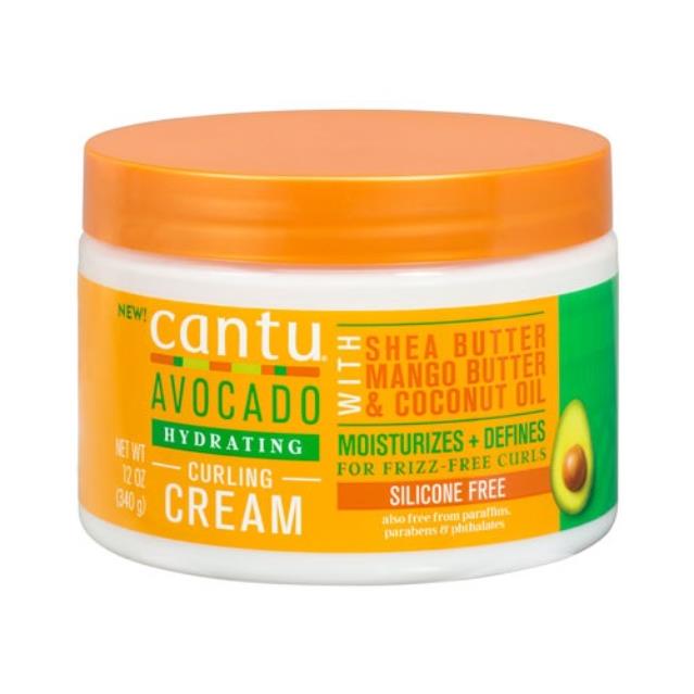 Cantu-Avocado-Hydrating-Curling-Cream-340g Cantu