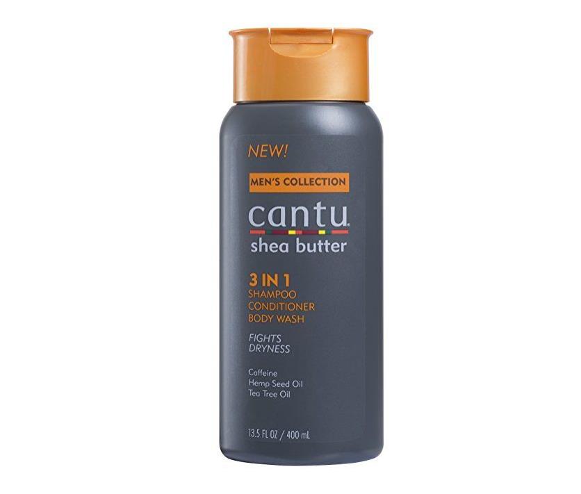 Cantu Men`s 3 in 1 Shampoo, Conditioner & Body Wash 400ml Cantu