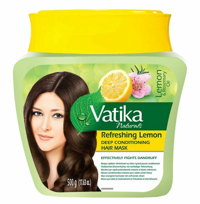 Dabur Vatika Refreshing Lemon Deep Conditioning Hair Mask 500g Dabur