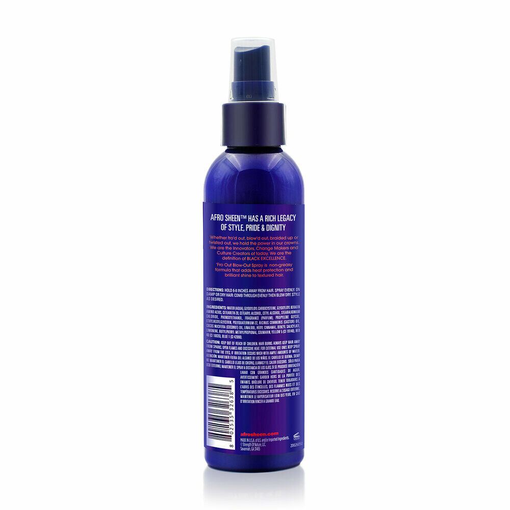 Afro Sheen Fro Out Blow-Out Spray 177ml Afro Sheen