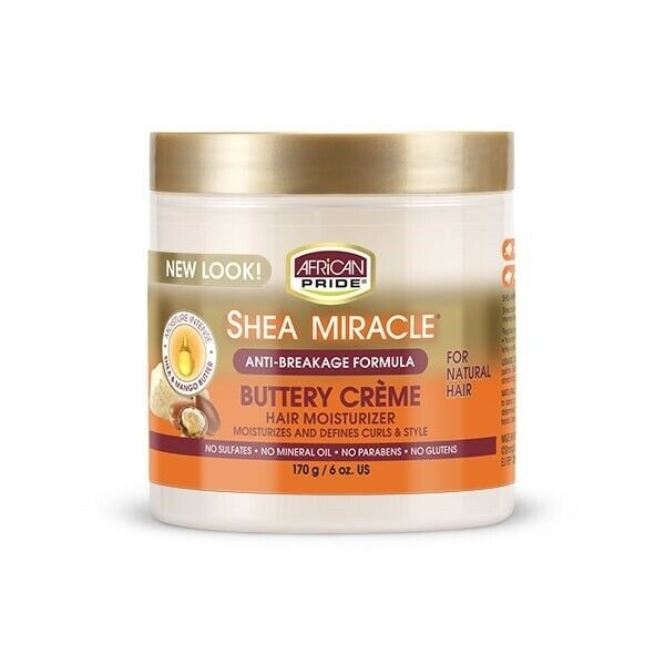 African Pride Shea Miracle Buttery Creme Hair Moisturizer 170g African Pride