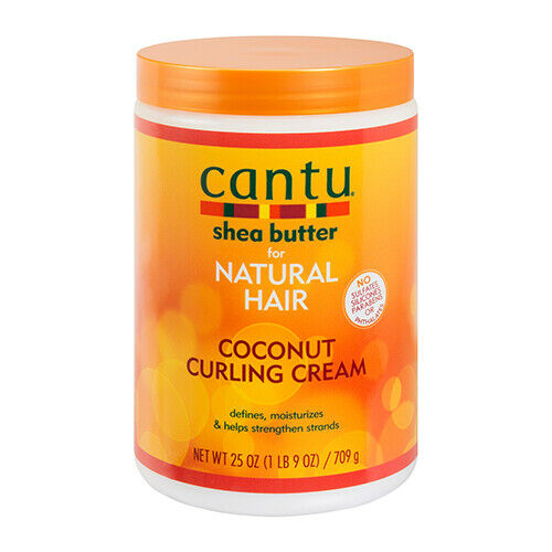 Cantu Natural Coconut Curling Cream Salon Size 709g Cantu
