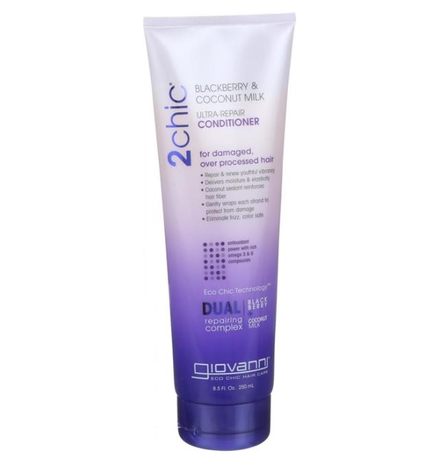 Giovanni Blackberry & Coconut Oil 2Chic Reparing Conditioner 250ml Giovanni