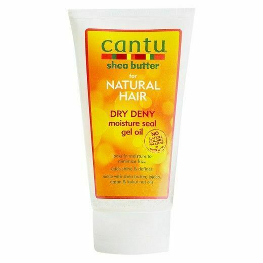 Cantu Shea Butter Natural Hair Dry Deny Moisture Seal Gel Oil 142g Cantu