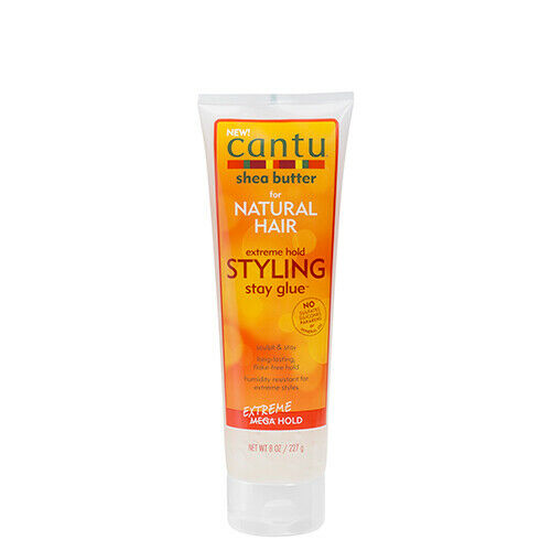 Cantu Shea Butter Natural Hair Extreme Hold Styling Stay Glue 227g Cantu