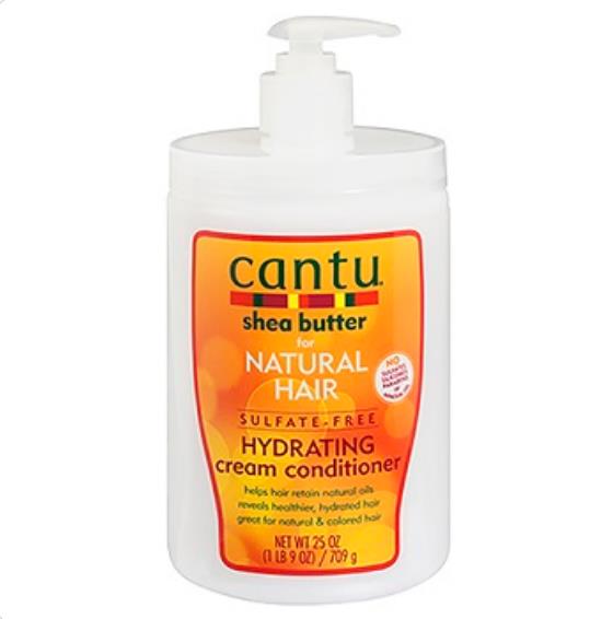 Cantu Shea Butter Natural Hair Sulfate Free Hydrating Conditioner 709g Cantu